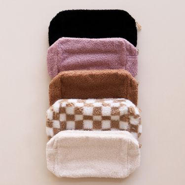 Sherpa Cosmetic Bags